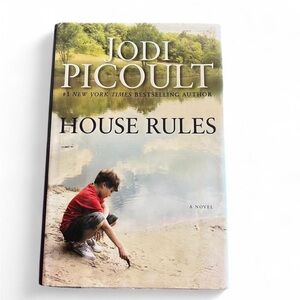 "House Rules" Hardcover Book - Red Accent